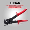 LUBAN Ratchet Cable Cutter, Heavy Duty Wire Cutter for Aluminum