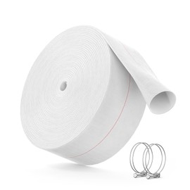 AGHITG Backwash Hose, 2 inch Fire Hose With Clamp, Heavy Duty Sump Pool Drain Hose, 60Ft Discharge Hose for Swimming Pool, Garden Irrigation.