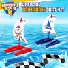 Raingutter Regatta Trimaran Race Boat Kit - Easy Build DIY