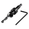 WOLFCRAFT 2545000 (L) Broca taladro Madera a 6 vástago Hexagonal especialmente, para taladrar tarimas de terraza Pack 1