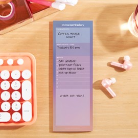 Erin Condren 3x8 Weekly Extracurricular Tracker Sticky Notes