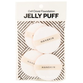 Hanskin Cell Cover Foundation Jelly Puff 4-pack / 한스킨 셀커버 파운데이션 젤리퍼프 4매입