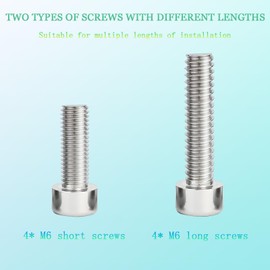 Scillky Motorcycle Mirrors Stealth Mirror Wind Wing Side Rearview Mirrors for Kawasaki Ninja 650 Ninja 500 Ninja 400 300 ZX6R ZX10R ZX4RR ZX14R Suzuki GSXR 600 750 1000 Honda CBR300R CBR500R CBR1000RR