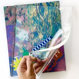 Creative Reusable Gel Printing Plate – 8" X 10" Durable and Easy-to-Clean Gel Plate for Vibrant Monoprinting Art Projects – Ideal for Kids, Crafters, and Professional Artists