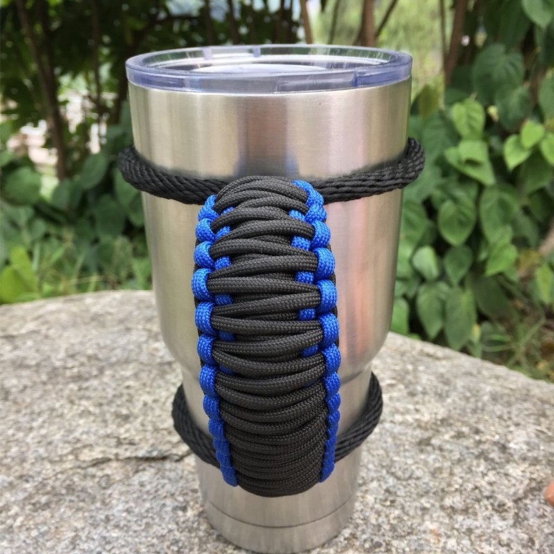 MOCE Handmade Paracord Handle for Yeti/Rtic/Ozark Trail Rambler 30 Oz