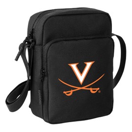 UVA Travel Bag University of Virginia Crossbody Sling Pack for Sports Workout Running Festival Waist Pack Black