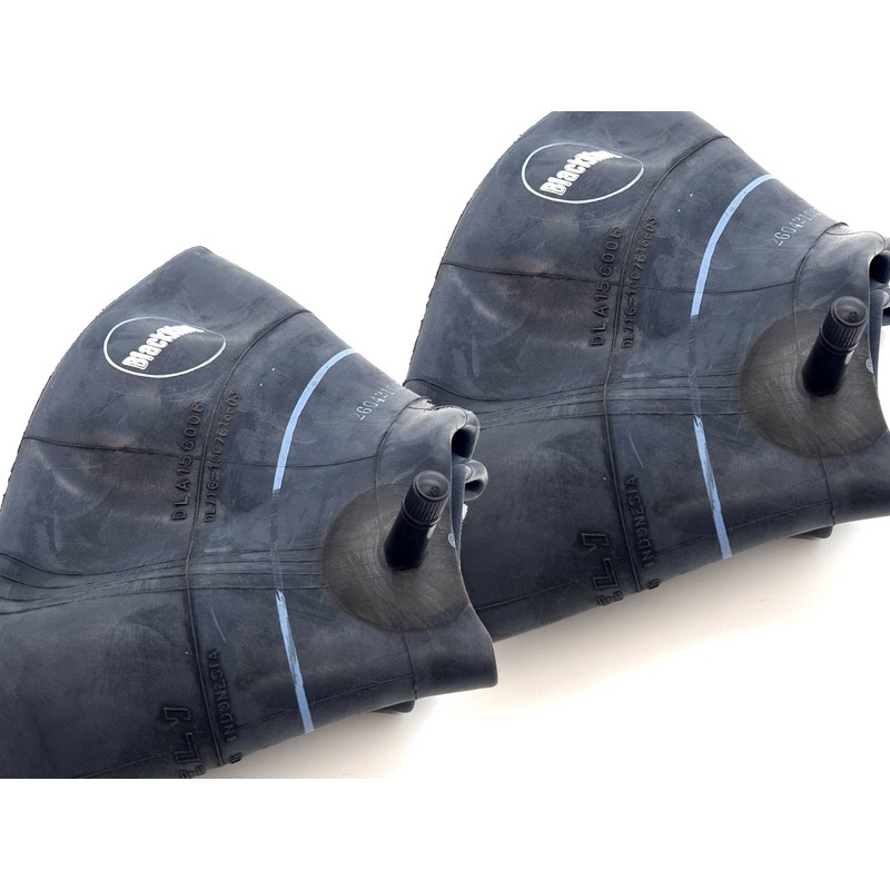 BlackRing 2x Inner Tubes 15x6.00-6 Straight Valve TR13 Ride On