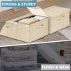Hoyula Deep Under Bed Storage Container, 10" Tall Height Underbed