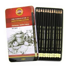 Koh-I-Noor 1900 Toison D 'or Art 12 Professional Graphite Pencils