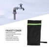 Outdoor Faucet Cover Waterproof Winter Protector Black Warm Keeping Freeze