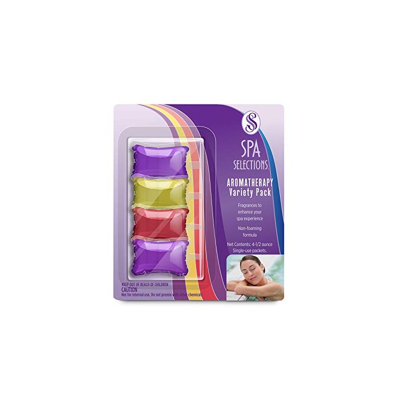 Spa Selections 86211 Sparkle Kit 4-Piece Easy Spa Care Bundle