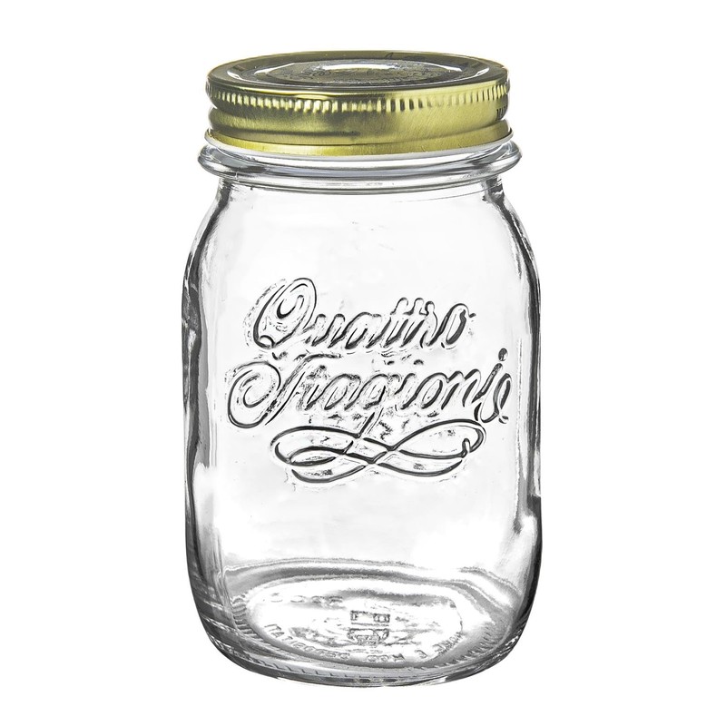 Four Seasons Glass Food Container With Lid 0.50 L, 1