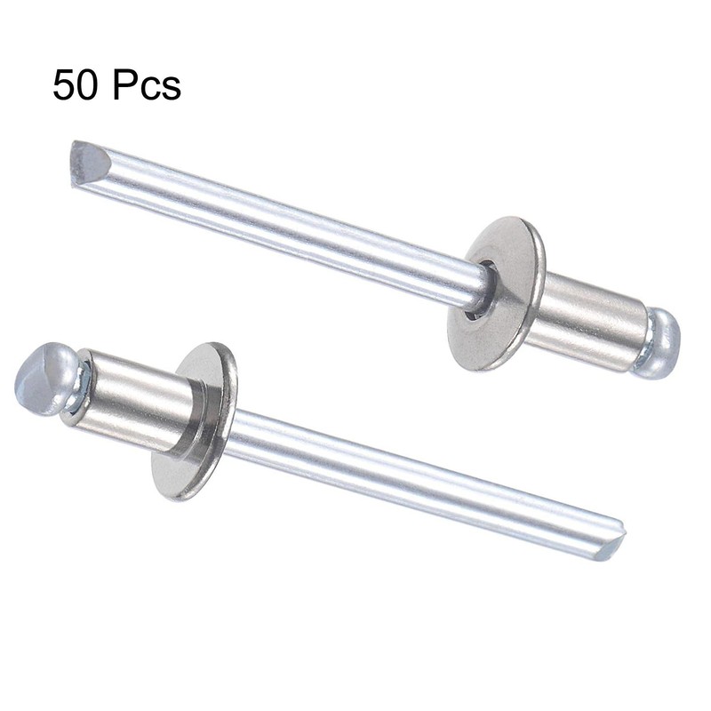 TA-VIGOR 50pcs 5mm x 8mm Blind Rivets, 304 Stainless Steel