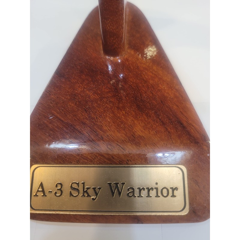 A3 Skywarrior Wood Model Airplane
