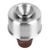 Mini Trumpet Practice Mute Aluminum Alloy Trumpet Mute Silencer for