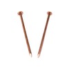MY MIRONEY 10 Pack 3.4 Inch Copper Nails Solid Copper
