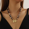 Asiamist Scarf Necklace with Charm Gold Cross Scarf Charm Necklace