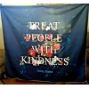 Unbranded Inspirational Tapestry Large cloth wall hanging Treat people with