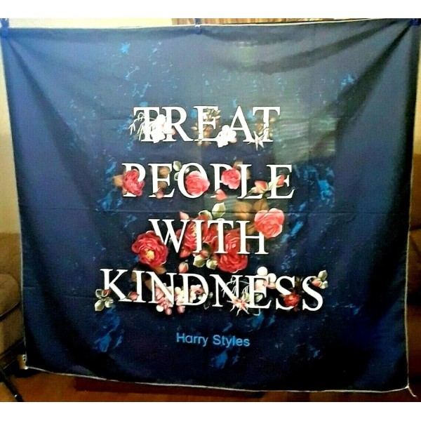 Unbranded Inspirational Tapestry Large cloth wall hanging Treat people with