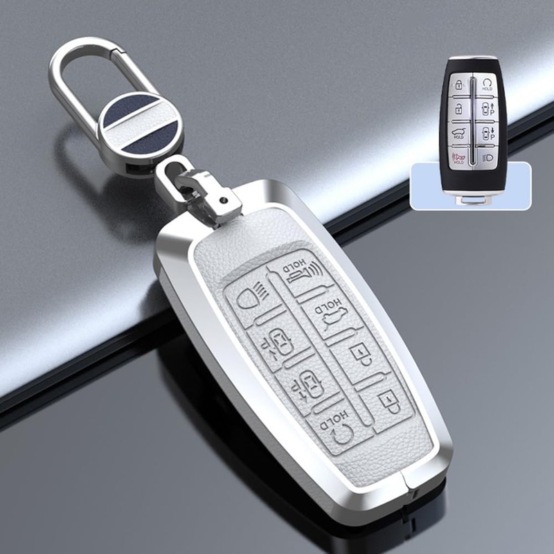 ontto 8 Button Key Case Compatible with Hyundai Genesis G70