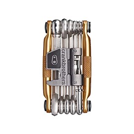 Crankbrothers Herramienta Multifunción M 17 Oro | herramientas multifuncionales para bicicleta