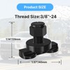 vandrabase 10 Pack L-Track Double Lug Threaded Stud Nut Fitting