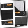 Outanaya Golf Scorecard Notebook Sturdy Pu Leather Cover Sports Scorecard