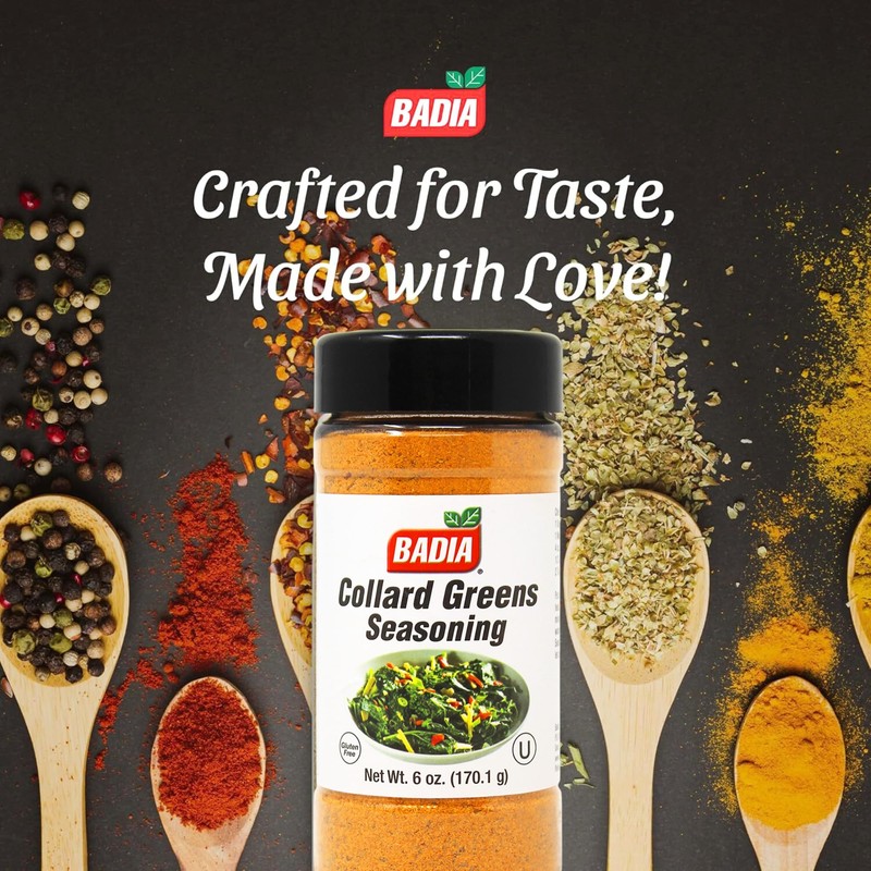 Badia Collard Greens Seasoning 6 oz – Savory Southern Spice
