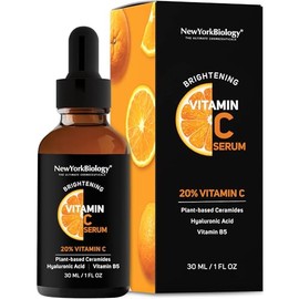 Super Vitamin C Serum for Face - 6X Stronger Than 20 Serum - Highest Professional Grade wL Ascorbic Acid - 1 FL OZ                                    