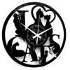 Instant Karma Clocks Vinyl Wall Clock Animal Theme I Love