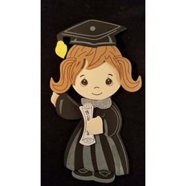Party Supplies - Foam Design for Graduation- Decoration Foam Girls Favors. (10) Piezas de Fomi para Graducion