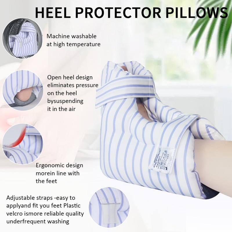 Heel Protectors for Pressure sores, Heel Cushion with High Resilience