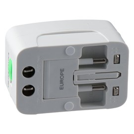 Urjumpea Travel Conversion Plug Copper Durable ABS Multifunctional Adapter Portable US EU & UK Plugs International Power Adapter Plug Electronic Product