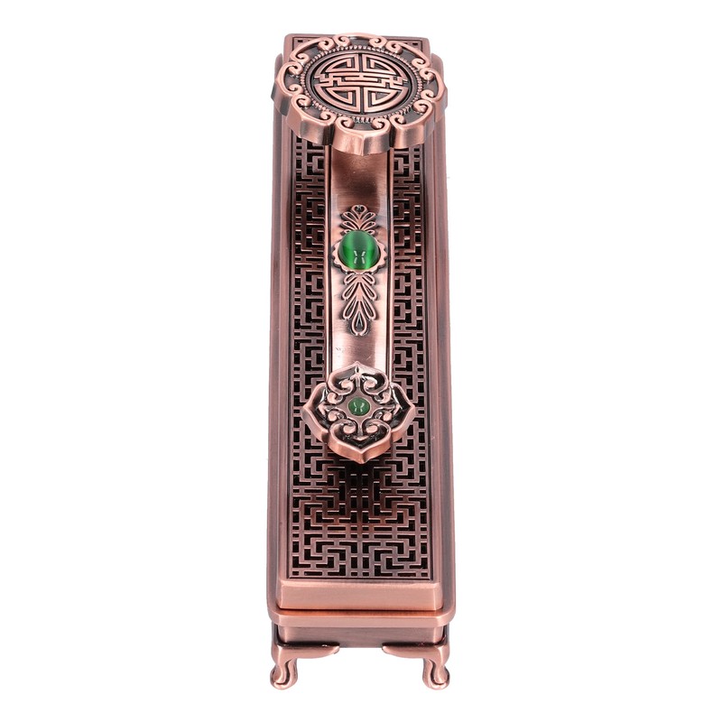 Metal Incense Holder Ruyi Antique Incense Stick Burner for Home