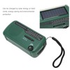 Hand Crank Solar Radio AM FM SW1 SW2 Camping LED