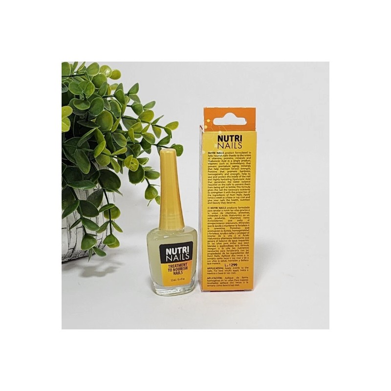 Nutri Nails Nourishing Treatment Hyaluronic Acid Nail Polish 0.4 fl