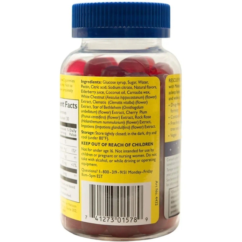 Rescue Plus Bach Natural Gomitas