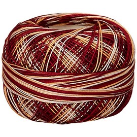 Lizbeth Size 80 HH80169 HH80 Cotton Thread 184 Yds 10G, Autumn Apple Pie