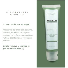 Mascarilla Desintoxicante Spirulina Y Fermento De Algas Tipo de piel Todo tipo de piel