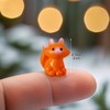 XRI XURUOYI 10PCS Miniature Animal Figures, Cute Resin Critters for