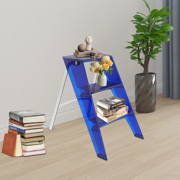 Unbranded Folding Step Stool, Step Stools for Adults, 3 Step