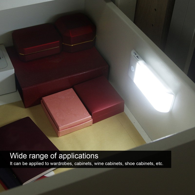 12LED 3 Modes Cabinet Infrared Induction Lamp for Closet Wardrobe