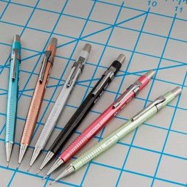 Pentel P207 0.7mm Sharp Mechanical Pencil - P207MN Metallic Graphite Barrel