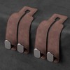 DECOAIRCON 2 Pack Car Hooks for Headrest, Headrest Hooks Car