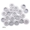 20Pcs Air Vents 29mm Circular Soffit Vent Stainless Steel Round