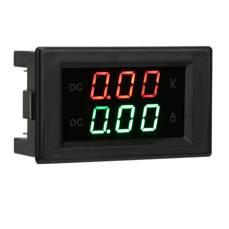 YB4835VA DC0~100V 20A Dual Display Integrated Voltage Ampere Meter