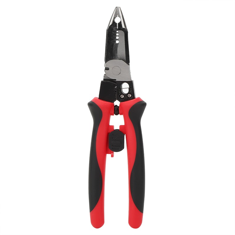 6 in 1 Steel Wire Stripper MultiFunctional Crimping Pliers Cutter