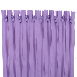 Renashed - 60 cierres de bobina de nailon de 30.5 cm para costura a medida, Púrpura claro, 1