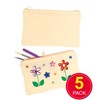 Baker Ross E6627 Ross Fabric Pencil Case - for Children