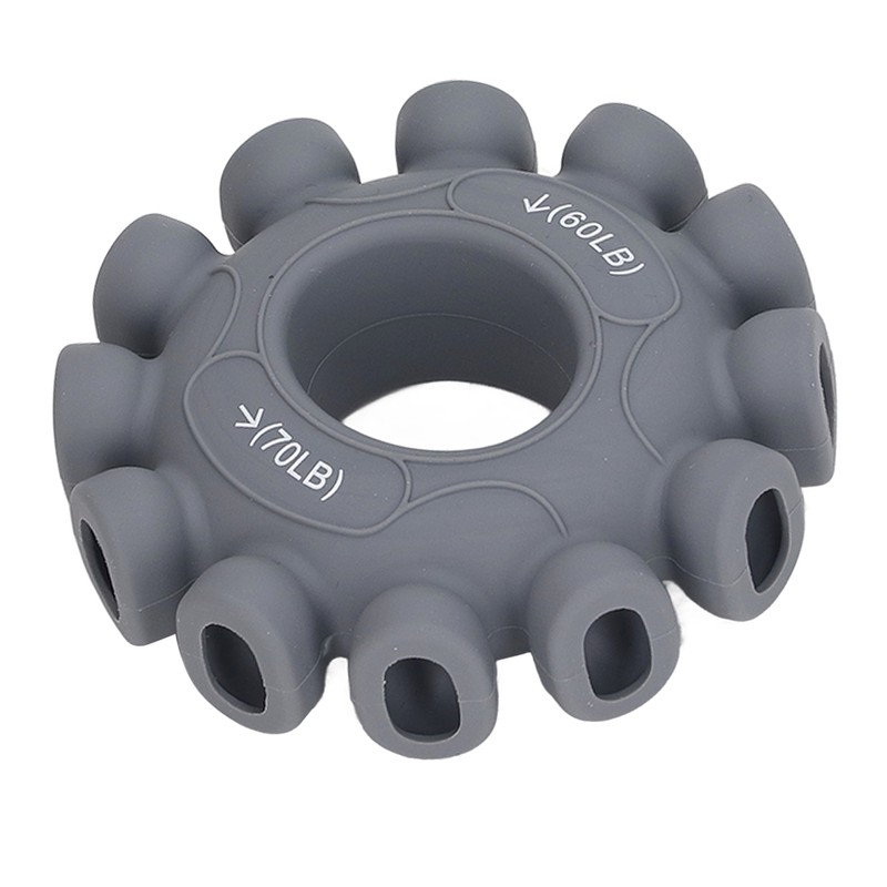 Grip Strength Ring Trainer Hand Silicone Finger Strengthener for Forearm
